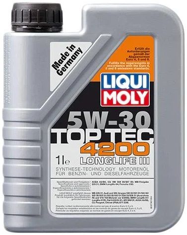 Олива моторна Liqui Moly Top Tec 4200 5W-30 1л (7660/8972)