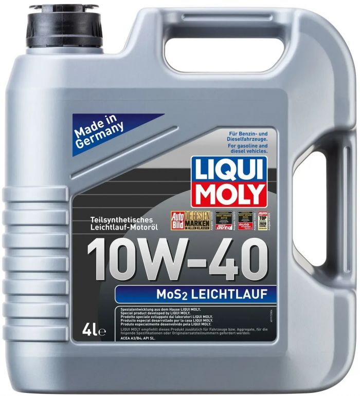 Олива моторна Liqui Moly MoS2 Leichtlauf 10W-40 4л (LIM1917) (6948)