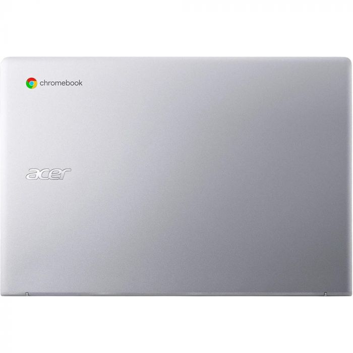 Ноутбук Acer Chromebook CB314-4H 14" FHD IPS, Intel C N100, 8GB, F128GB, UMA, ChromeOS, сріблястий