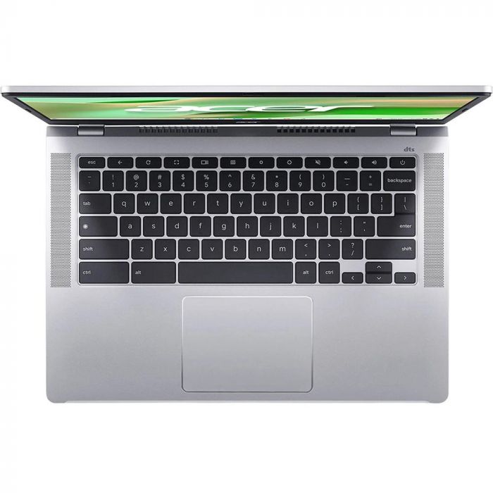 Ноутбук Acer Chromebook CB314-4H 14" FHD IPS, Intel C N100, 8GB, F128GB, UMA, ChromeOS, сріблястий