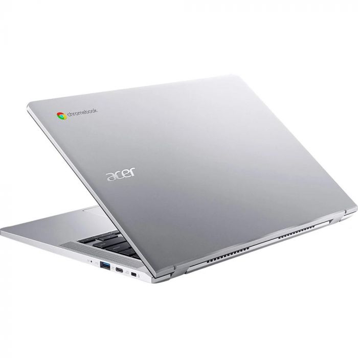 Ноутбук Acer Chromebook CB314-4H 14" FHD IPS, Intel C N100, 8GB, F128GB, UMA, ChromeOS, сріблястий