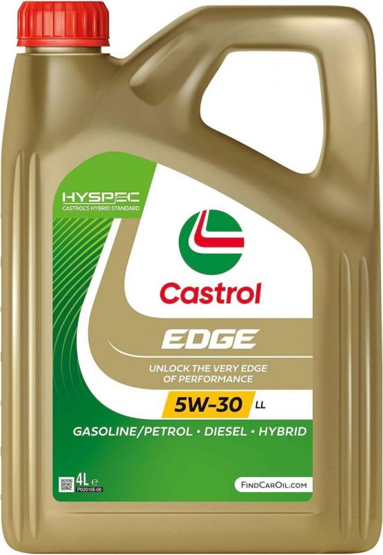 Олива моторна Castrol Edge LL 5W-30 4л (EDGE 5W-30/4) (15EB04/15D0D9)