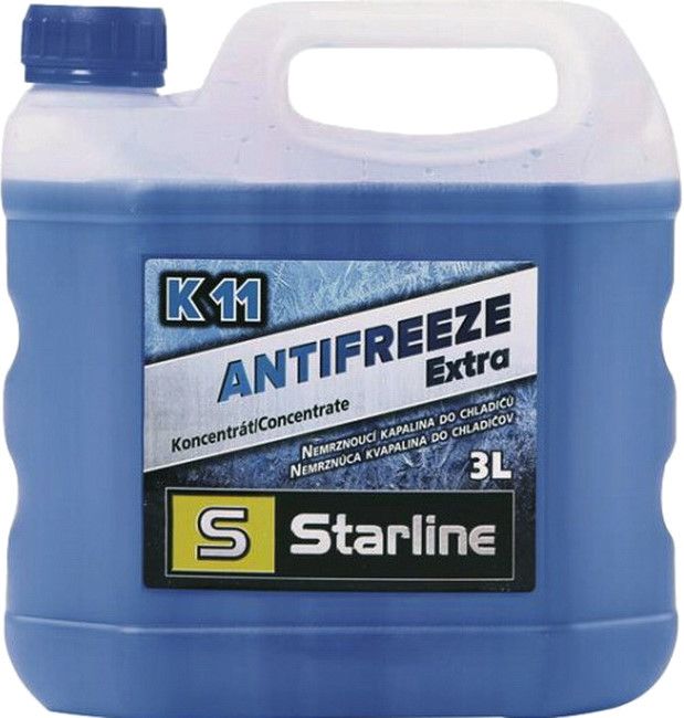 Антифриз Starline Extra K11 G-11 концентрат синій -74°C 3л (NA K11-3)