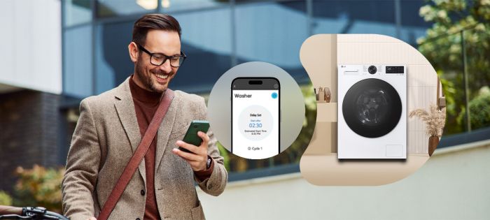 Пральна машина LG фронтальна, 8кг, 1200, A, 48см, дисплей, пара, інвертор, білий