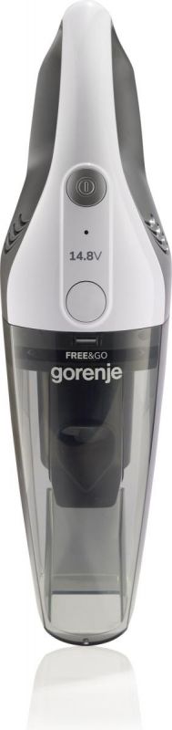 Пилосос Gorenje автомоб, 100Вт, конт пил-0.5л, зарядна станція, автон. робота до 20хв, мікрофільтр, дод.насадки-3 шт, чорний