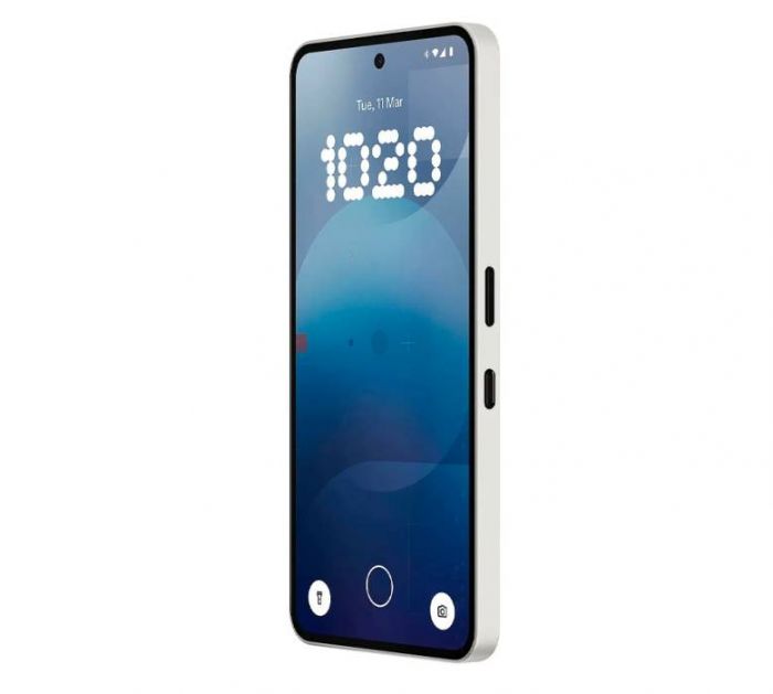 Смартфон Nothing Phone (3a) 6.77" 8/128ГБ, 2SIM, 5000мА•год, білий