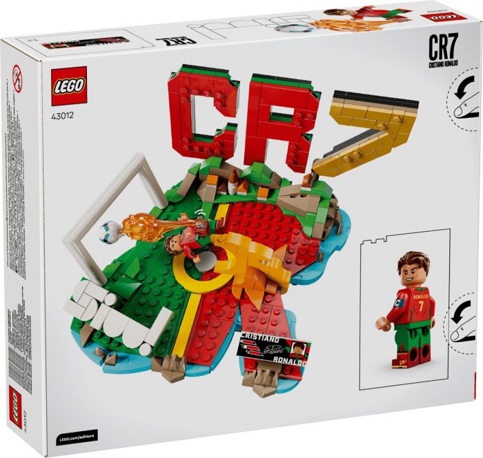Конструктор LEGO Editions Football Кріштіану Роналду — найкращі моменти футбольних матчів