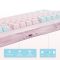 Клавіатура механічна GravaStar Mercury K1 Lite 80keys, GravaStar x BSUN Grey, BT/WL/USB, Lumen Rose