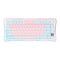 Клавіатура механічна GravaStar Mercury K1 Lite 80keys, GravaStar x BSUN Grey, BT/WL/USB, Lumen Rose