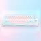Клавіатура механічна GravaStar Mercury K1 Lite 80keys, GravaStar x BSUN Grey, BT/WL/USB, Lumen Rose