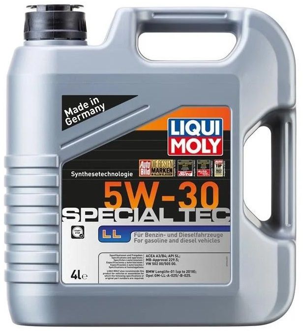 Олива моторна Liqui Moly Special Tec LL 5W-30 4л (LIM7654) (2339)