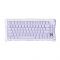 Клавіатура механічна GravaStar Mercury K1 80keys, GravaStar x Kailh Cheery Pink, EN, BT/WL/USB, Lavender Purple