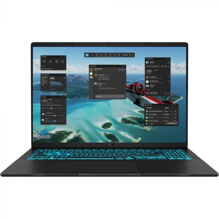 Ноутбук ASUS Vivobook V16 V3607VM-TK151 16" WUXGA, Intel 7 240H, 16GB, F512GB, NVD5060-8, NoOS, Чорний
