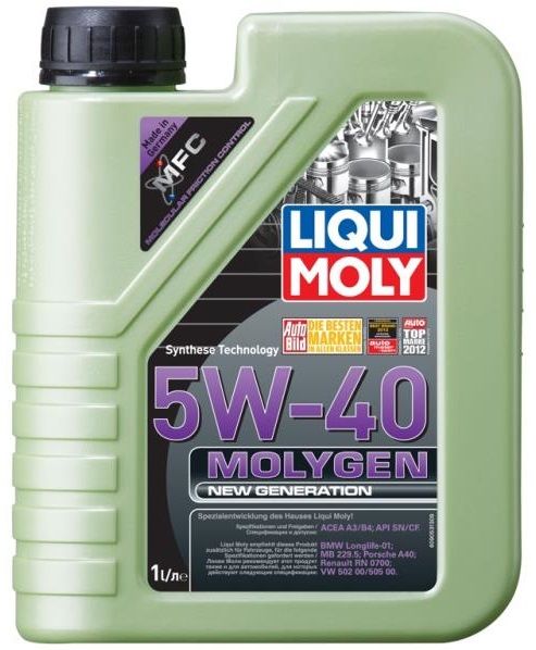 Олива моторна Liqui Moly Molygen New Generation 5W-40 1л (9053/8576)