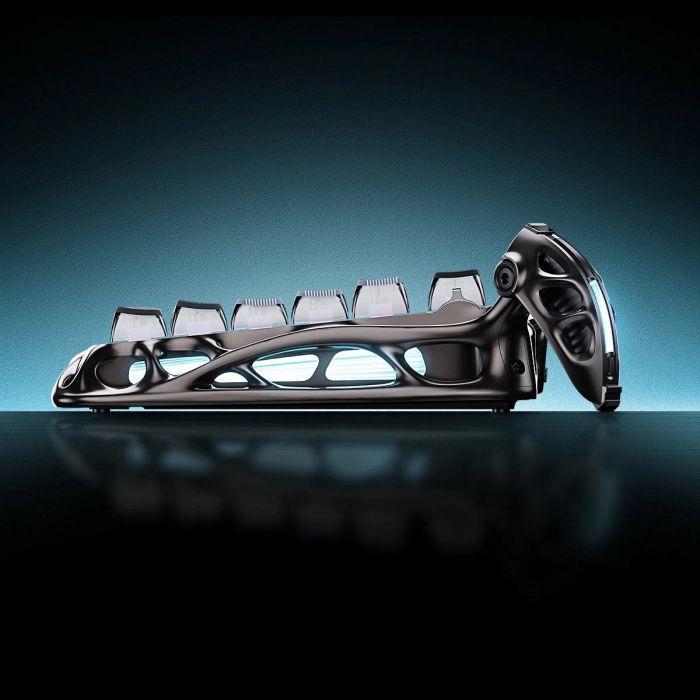 Клавіатура магнітна GravaStar Mercury V75 Pro 80keys, Magnetic Jade Gaming, 8K, USB-A, RGB, Cyberpunk