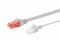 Патч-корд DIGITUS CAT 6 U-UTP Sliim, 0.5 м, AWG 32/7, Cu, LSZH, сірий