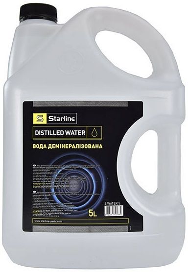 Вода дистильована Starline 5л (WATER 5)