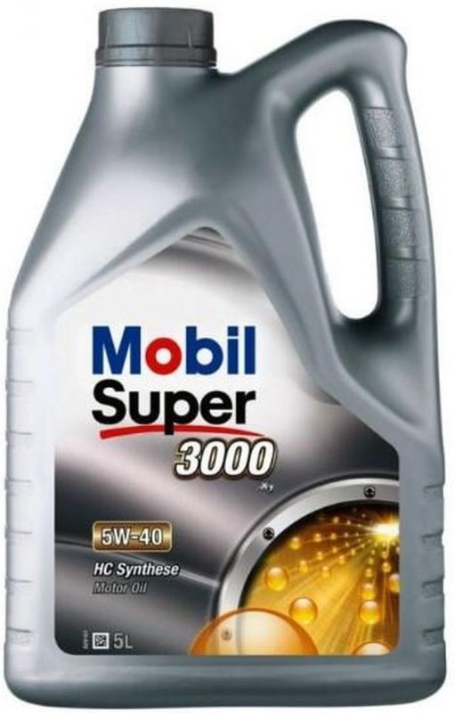 Олива моторна Mobil Super 3000 5W-40 5л (SUP3000X15) (150565)