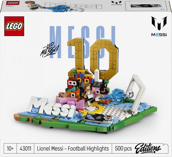Конструктор LEGO Editions Football Ліонель Мессі — найкращі моменти футбольних матчів