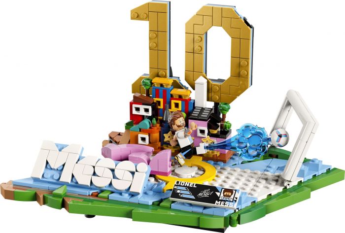 Конструктор LEGO Editions Football Ліонель Мессі — найкращі моменти футбольних матчів