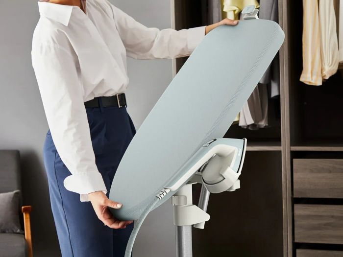 Прасувальна система Tefal Steam Board 450, 1800Вт, 1500мл, верт. відпарювання, нерж. сталь, білий