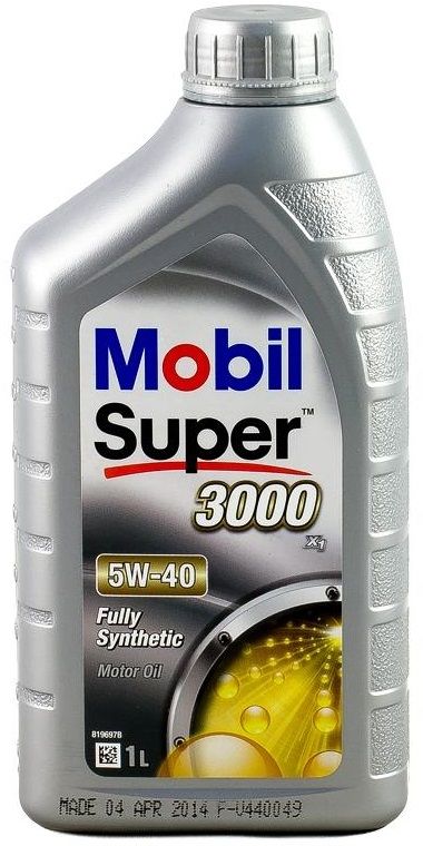 Олива моторна Mobil Super 3000 5W-40 1л (11-1) (150012)