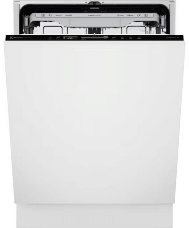 Посудомийна машина Electrolux вбудована, 14компл., А, 60см, дисплей, інвертор, 3й кошик, ComfortLift, чорний
