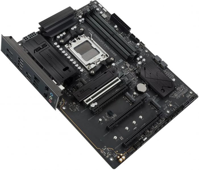 Материнcька плата ASUS B850 MAX GAMING WIFI sAM5 B850 4xDDR5 M.2 HDMI DP ATX