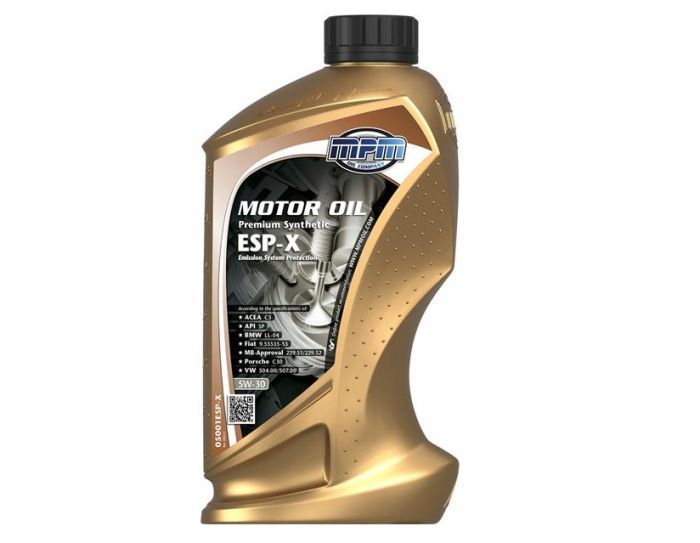 Олива моторна MPM Premium Synthetic ESP-X 5W-30 1л (05001ESP-X)