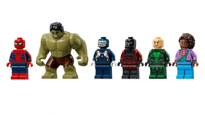 Конструктор LEGO Super Heroes  Епічна сутичка Людини-Павука проти Халка