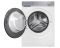 Пральна машина Haier фронтальна, 9кг, 1400, B, 45.2см, дисплей, пара, інвертор, люк сірий, прямий привід, білий