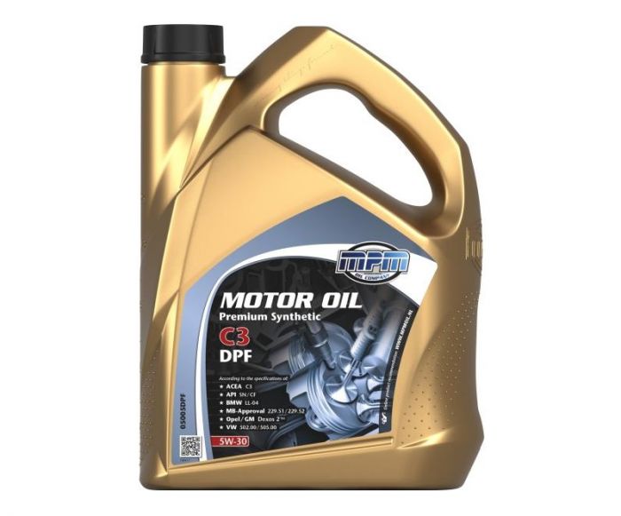 Олива моторна MPM Premium Synthetic C3 DPF 5W-30 5л (05005DPF)