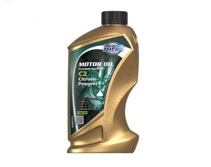 Олива моторна MPM Premium Synthetic C2 Citroen / Peugeot 5W-30 1л (05001C2)