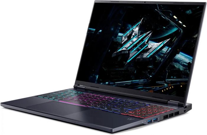 Ноутбук Acer Predator Helios Neo 16 PHN16-I31 16" WQXGA IPS, Intel i7-14650HX, 32GB, F1TB, NVD5060-8, Lin, чорний