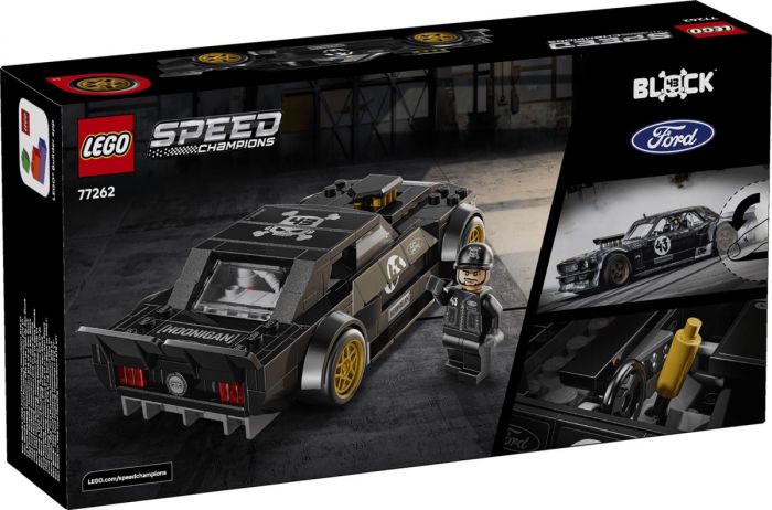 Конструктор LEGO Speed Champions Ford Mustang Hoonicorn V1 '65 Ken Block