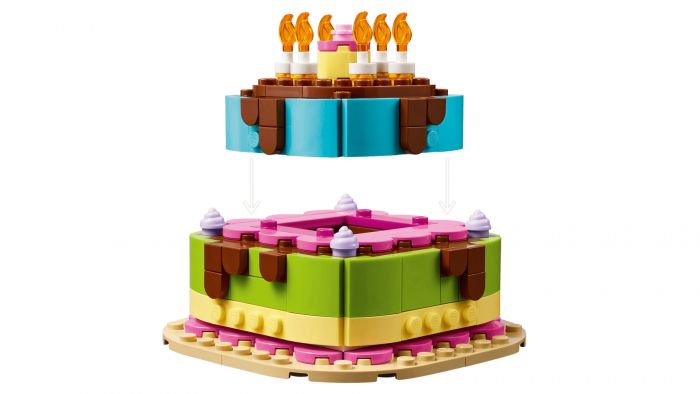 Конструктор LEGO Iconic Торт на день народження
