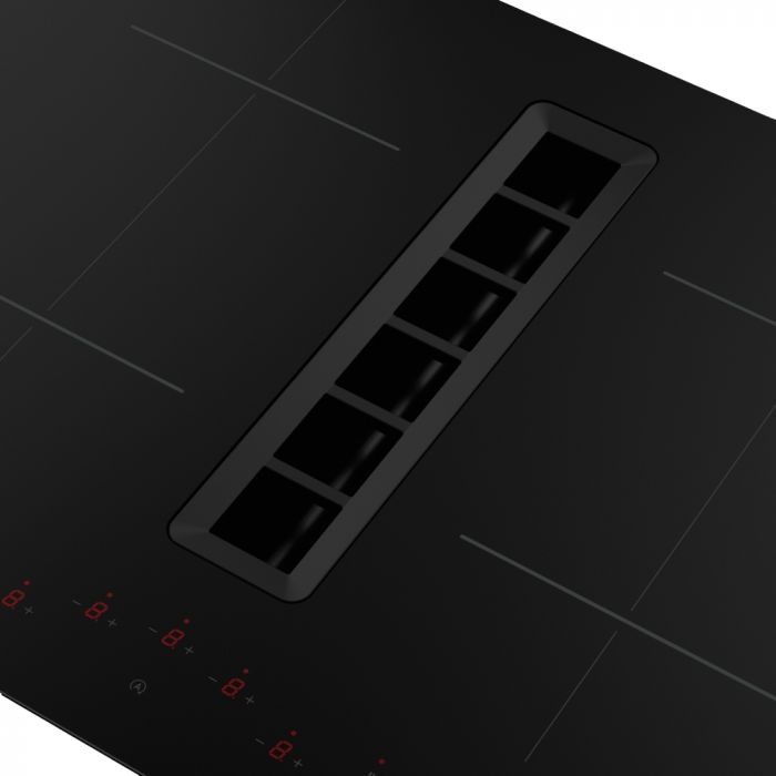 Варильна поверхня Franke індукційна, з фільтром, 70см, вбудована витяжка, Booster, Bridge, 1050м.куб/год, A+, автовідключення, чорний