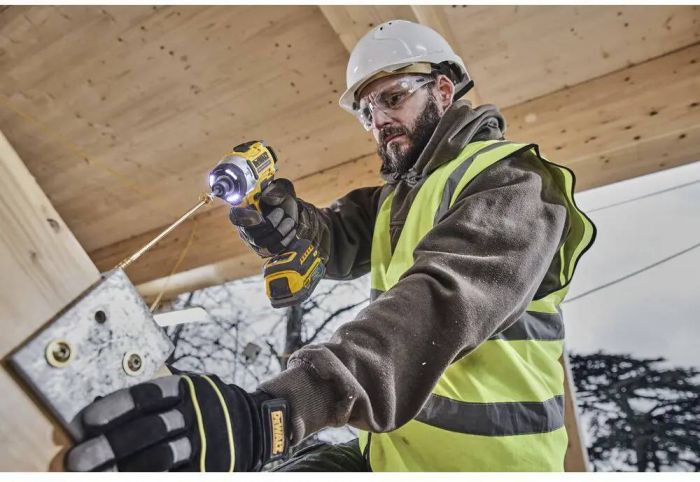 Шурупокрут ударний акумуляторний DeWalt XR Li-Ion 18В 282Нм 3800об/хв 4400уд/хв 1.1кг без АКБ і ЗП