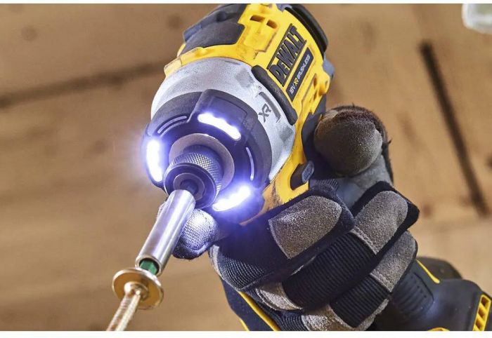 Шурупокрут ударний акумуляторний DeWalt XR Li-Ion 18В 282Нм 3800об/хв 4400уд/хв 1.1кг без АКБ і ЗП