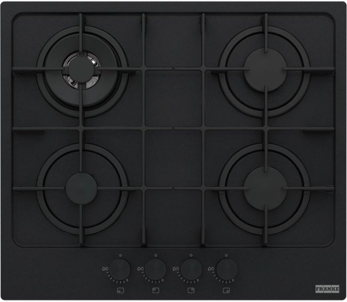 Варильна поверхня Franke газова, 60см, чавун, чорний