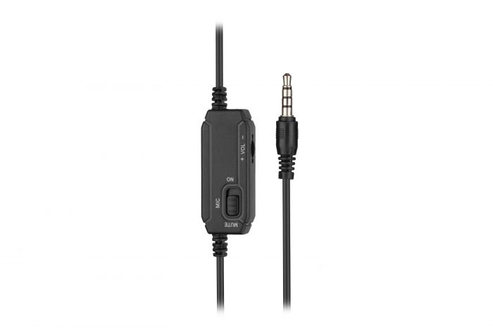 Гарнітура ПК стерео On-ear 2E CH11 mini-jack, omni-mic, 1.2м, чорний