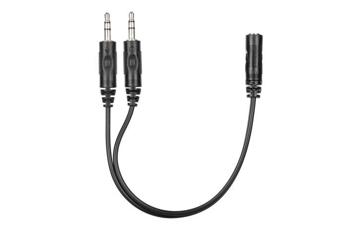 Гарнітура ПК стерео Over-ear 2E CH13 mini-jack, omni-mic, 1.2м, чорний