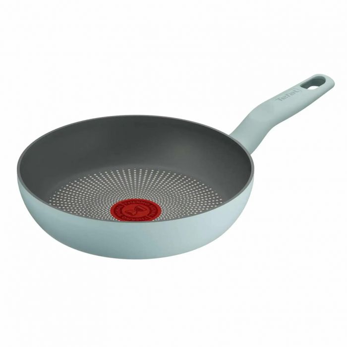 Сковорода Tefal Halo EUCALYPTUS, 20см, алюміній, бакеліт, сірий