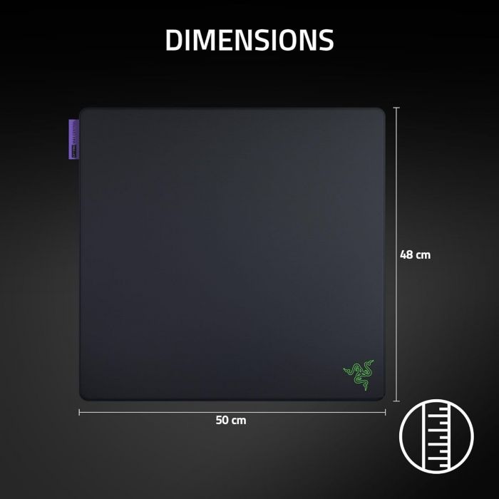Ігрова поверхня Razer Gigantus V2 Pro, L Max Control (500x480x4мм), чорний