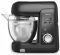 Кухонна машина Tefal Bake Partner + 1100Вт, чаша-метал, корпус-пластик, насадок-9, чорний