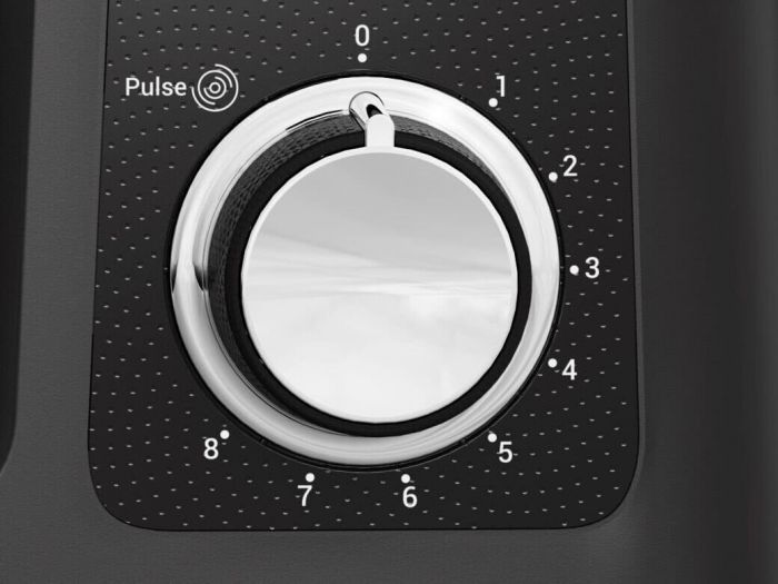 Кухонна машина Tefal Bake Partner + 1100Вт, чаша-метал, корпус-пластик, насадок-9, чорний
