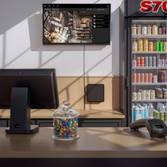 Мережевий відеореєстратор Ajax NVR HDC 16 black, HDMI, 12V, 16 каналів, чорний, 140351.122.BL1