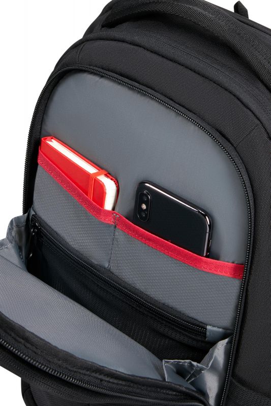 Рюкзак для ноутбука 14.1", Samsonite Guardit 3.0, поліестер, 17.5 л, вологозахист, чорний