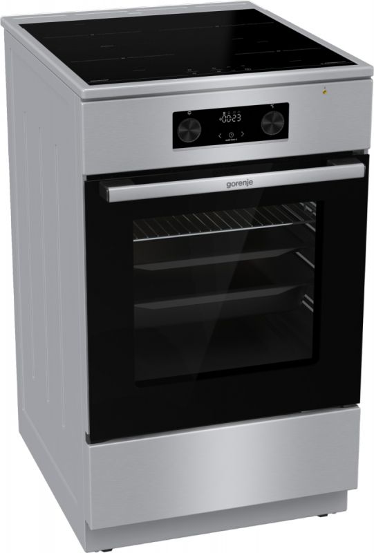 Плита Gorenje електрична індукційна, 70л, 50x60см, дисплей, IconLed, нерж