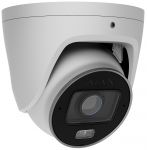 IP-камера дротова Ajax TurretCam HLVF 8 MP White, 2.8–12 мм, PoE, True WDR, IP67, ІЧ 60 м, LED 40 м, аудіо, кут огляду 31° до 111°, вулична, біла, 126283.197.WH1